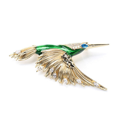 Kingfisher Brooch