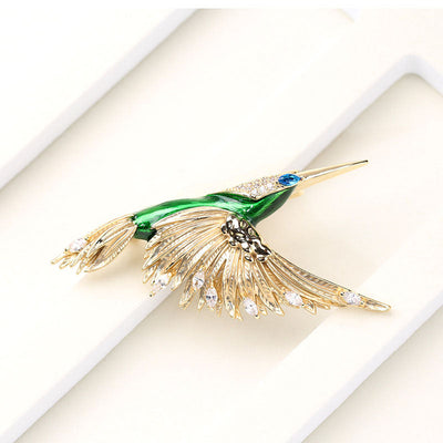 Kingfisher Brooch