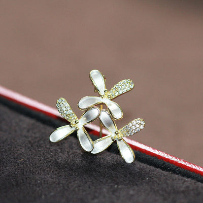 White Lilac Brooch