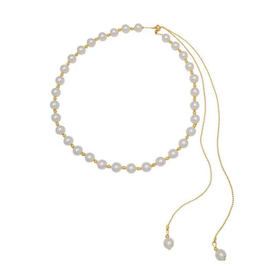 Lovely natural freshwater pearl necklace