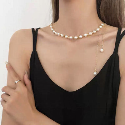 Lovely natural freshwater pearl necklace