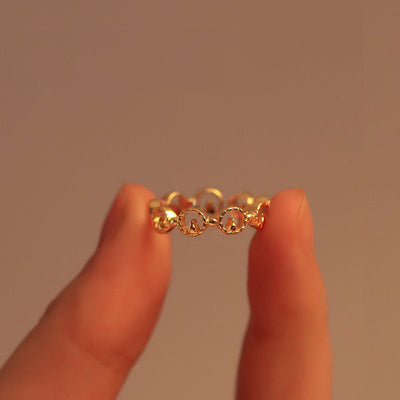 Geometric Circle Ring