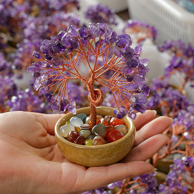 Cornucopia Crystal Tree Ornaments