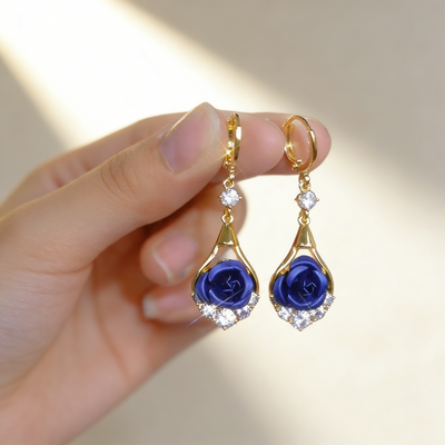 Rose Diamond Earrings