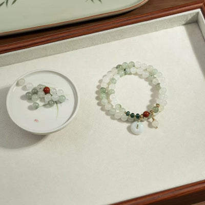 Snow Mountain • Jade Bracelet