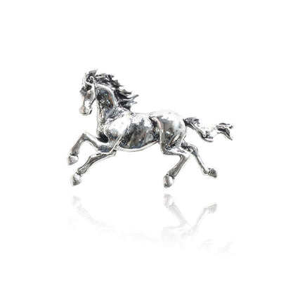 Galloping Horse Brooch