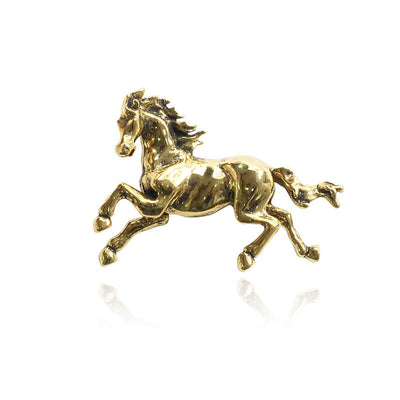 Galloping Horse Brooch