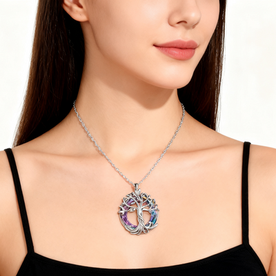 Tree of Life • Crystal Necklace