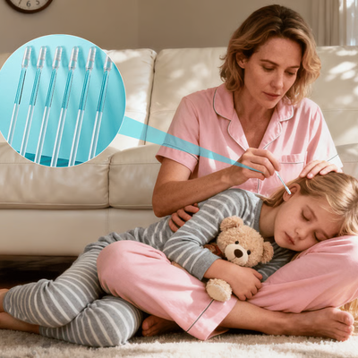 Sticky ear cleaning tool