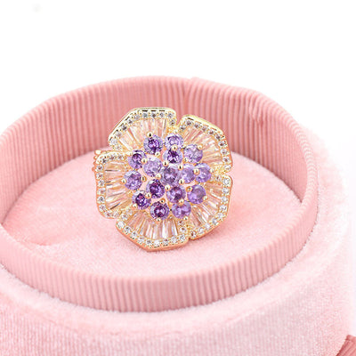 Longevity flower brooch