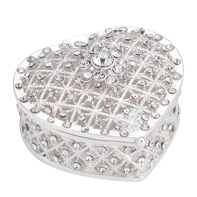 Heart shaped jewelry packaging box