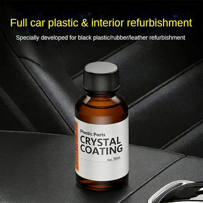 Multi-functional plastic parts refurbishing agent