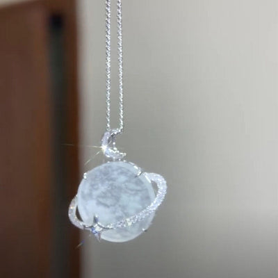Dream Planet Pendant Necklace