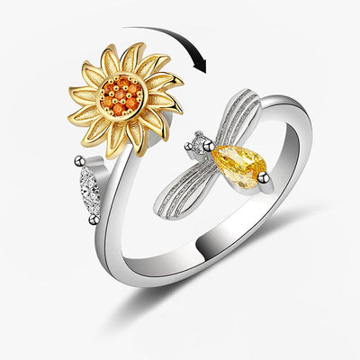 Sunflower rotating ring