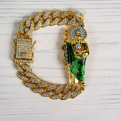 San Judas diamond bracelet
