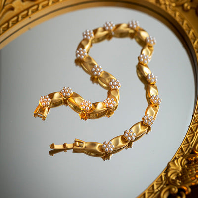 Small Pearl Flower Natural Freshwater Pearl Necklace