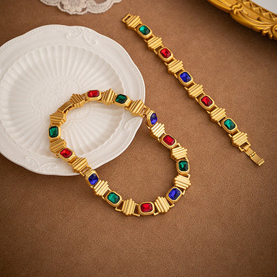 Colorful Natural Crystal Jewelry