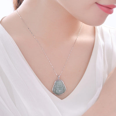 Maitreya ? Jadeite Jade Necklace