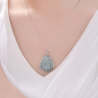 Maitreya ? Jadeite Jade Necklace