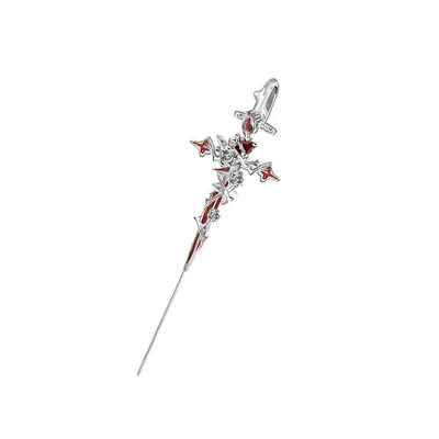 New Thorn Cross Earrings