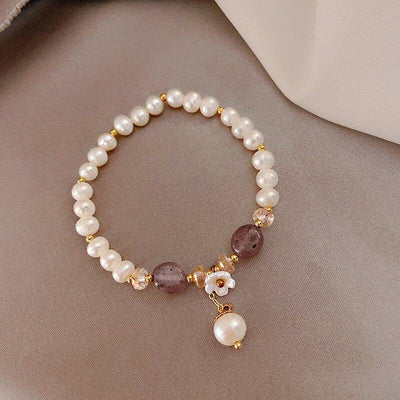 Freshwater Pearl & Stone Bracelet