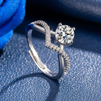 Zigzag Love • Diamond Ring