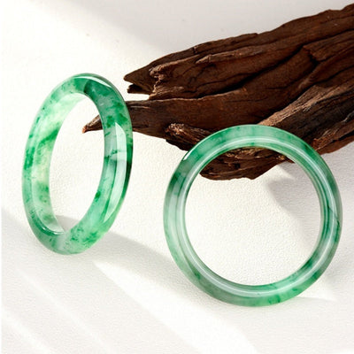 Natural Jade Multi-layer Beaded Bracelet&Bangle