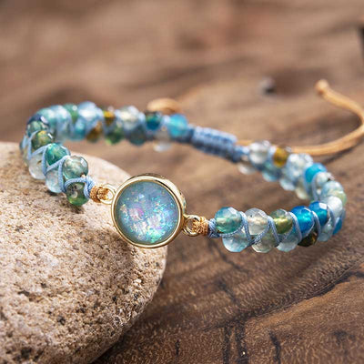 Intense Opal Evil Eye Bracelet