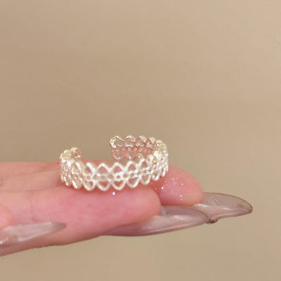 925 silver bow ring