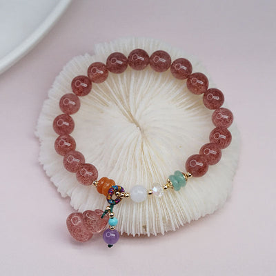 Lucky bag ? Strawberry crystal bracelet