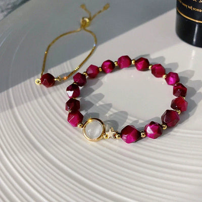 Natural tiger eye stone bracelet