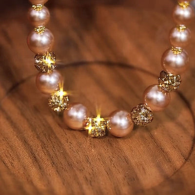 loveliness • Natural pearl stacking bracelet