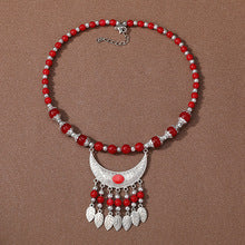 Crescent leaf exotic ancient costume headdress