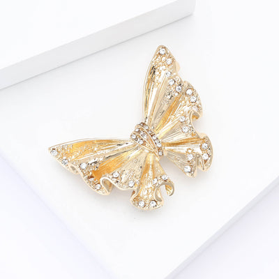 Butterfly Diamond Brooch