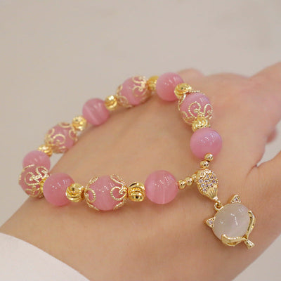 Aventure • Pink Opal Bracelet