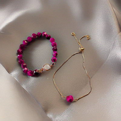 Natural tiger eye stone bracelet