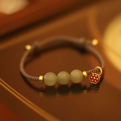 Guardian?Lotus jade jade bracelet