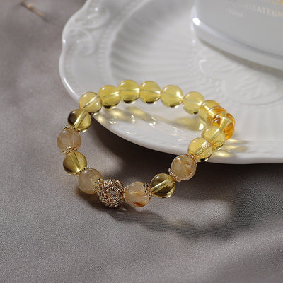 Fortune ? Natural Citrine Bracelet