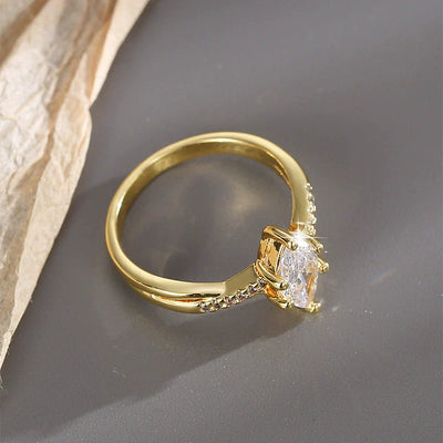 Elegant Marquise • Diamond Ring