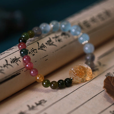 PiYao ? Aquamarine Tourmaline Bracelet