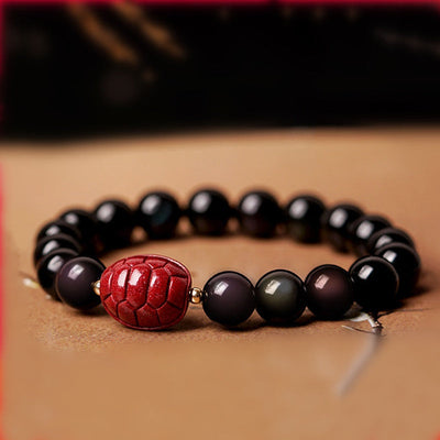 Financial Management • Obsidian Bracelet