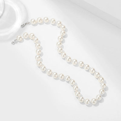Natural pearl necklace
