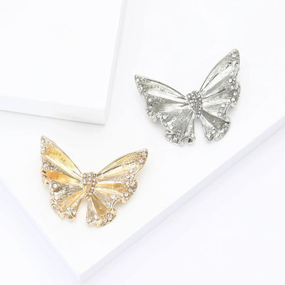 Butterfly Diamond Brooch