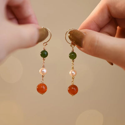 Wisdom & Willpower - Trio Earrings of Resilience