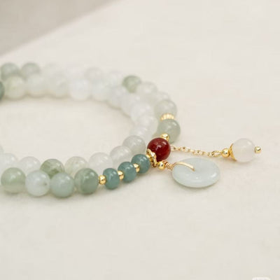Snow Mountain • Jade Bracelet