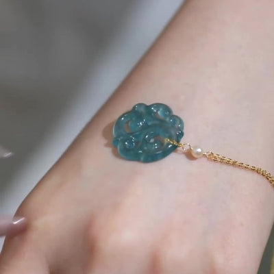 Bluebird • Jade Necklace