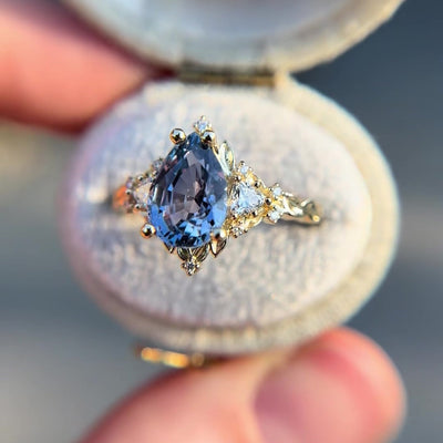 Whale Falls with You • Aquamarine Ring