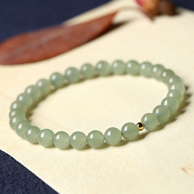 Calm ? Emerald Jade Stone bracelet