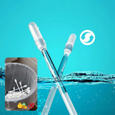Sticky ear cleaning tool