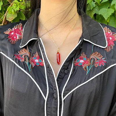 Carnelian Attraction Necklace